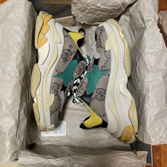 GUCCI x BALENCIAGA The Hacker Project Triple S - Picture 4 of 13